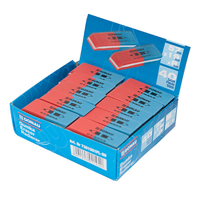 Гумка 57*19*8мм NON-PVC TPR 7301001PL-99 (40/2000) (DONAU)